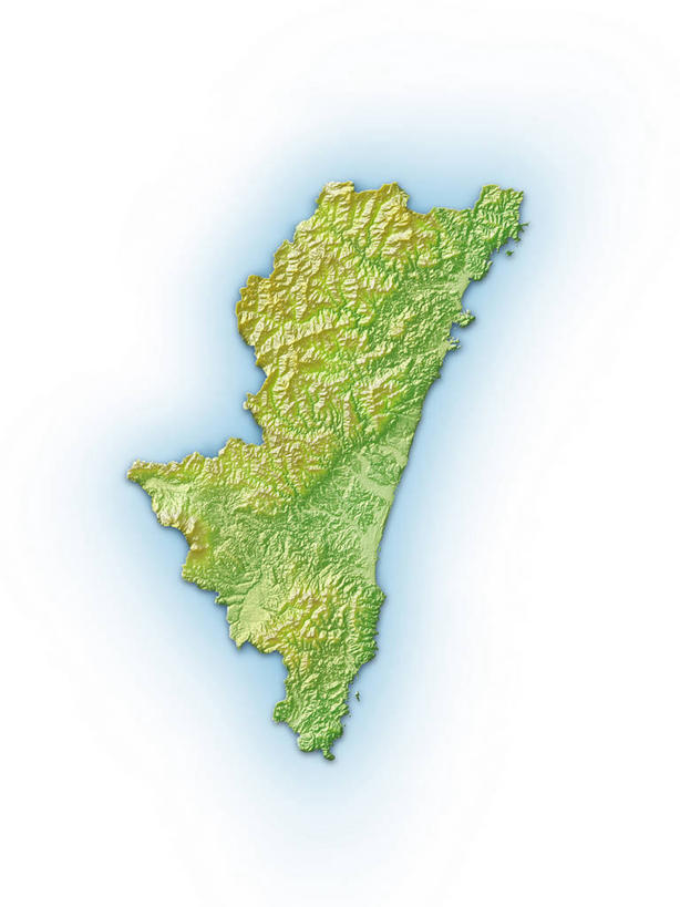 无人,竖图,室内,白天,白色背景,正面,数码,科技,道路,地图,日本,亚洲,阴影,网络,信息,交通,高光,几何,计算机图形,合成,方向,绿色,引导,指引,电脑合成图,数码合成图,合成图,东亚,日本国,九州本岛,九州,九州岛,九州地方,宫崎,宫崎县,写实,具体,具象,彩图,导航