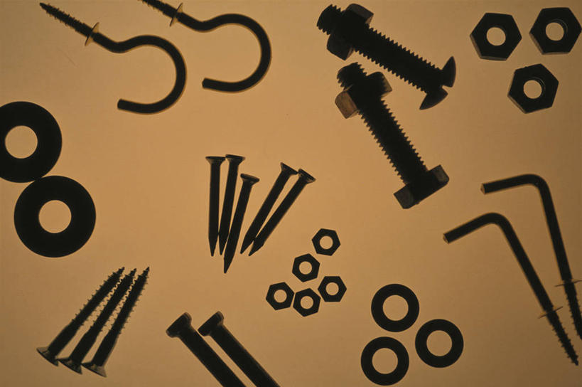 无人,横图,俯视,室内,特写,白天,静物,金属制品,许多,连接,阴影,组合,反射,金属,钉子,工具,影子,很多,摄影,影棚,链接,螺母,螺帽,五金,紧固,拼接,拼凑,螺钉,螺丝帽,拼合,凑集,聚合,撮合,链结,牢固,彩图,高角度拍摄,影棚拍摄,拍摄