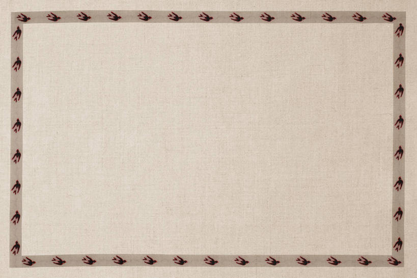 无人,站,横图,室内,白天,正面,鸟,燕子,纺织品,一块,一排,一群,许多,亚麻布,整齐,鸟类,布,褐色,织物,很多,排列,站着,可爱,活泼,布匹,队列,家燕,拙燕,站立,彩图,全身,益鸟