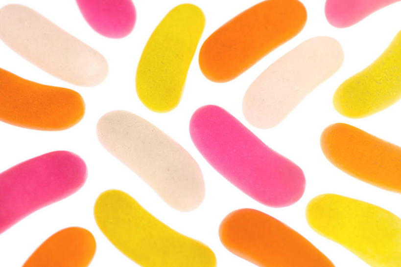 无人,横图,俯视,彩色,室内,特写,白天,白色背景,许多,阴影,反射,影子,食品,糖,糖果,甜点,甜品,软糖,很多,食物,甜食,摄影,影棚,五颜六色,色彩斑斓,五彩缤纷,糖豆,五彩斑斓,五光十色,彩图,高角度拍摄,影棚拍摄,拍摄