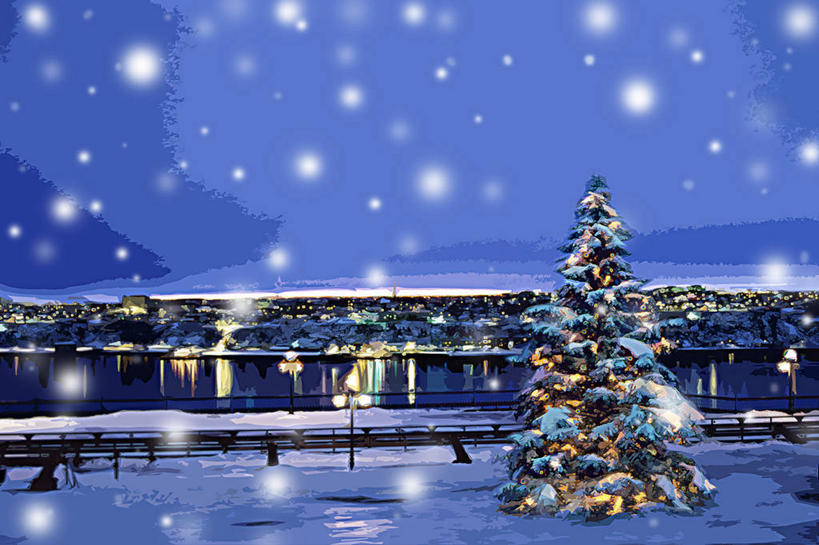 无人,家,横图,室内,夜晚,正面,度假,数码,科技,河流,美景,水,雪,植物,大雪,城市风光,城市,路灯,照明,加拿大,圣诞节,阴影,节日,庆祝,装饰,环绕,缠绕,网络,彩灯,挂饰,房屋,屋子,河水,积雪,景观,水流,雪景,冬季,冬天,公寓,灯光,圣诞树,圣诞球,高光,几何,计算机图形,合成,文化,娱乐,洋房,楼房,住宅,灯,球,树,树木,绿色,自然,灯具,庆典,享受,休闲,球体,景色,放松,寒冷,花灯,生长,成长,纪念,华丽,修饰,照亮,点缀,电脑合成图,数码合成图,北美,北美洲,合成图,照明设备,下降,美洲,降落,纠缠,写实,具体,具象,北亚美利加洲,亚美利加洲,衬托,美观,雅致,雅观,严寒,魁北克省,降低,下跌,下落,彩图,房子,古壁省,魁省