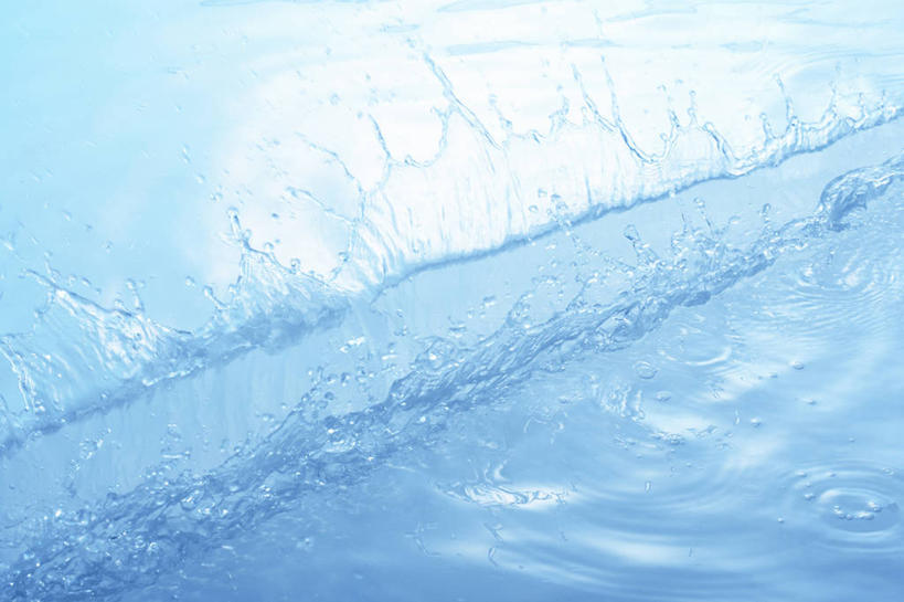 无人,横图,室内,特写,白天,正面,水,阴影,朦胧,模糊,透明,反射,液体,影子,水滴,蓝色,理智,沉静,通透,冷色,高深,冷淡,彩图