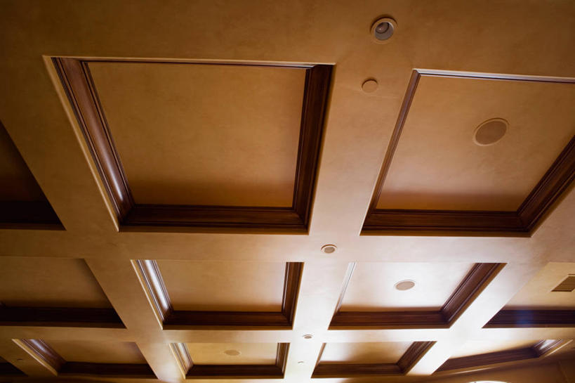 无人,横图,俯视,室内,特写,白天,天花板,静物,阴影,反射,木制,影子,木制品,彩图,高角度拍摄