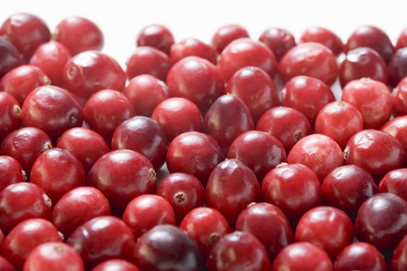 无人,横图,俯视,室内,特写,白天,白色背景,餐桌,桌子,浆果,水果,许多,阴影,新鲜,反射,影子,生食,食品,果实,很多,食物,红色,摄影,有机食品,绿色食品,影棚,餐台,曼越桔,蔓越橘,小红莓,酸莓,彩图,高角度拍摄,影棚拍摄,拍摄