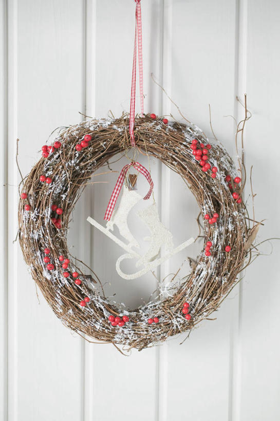 无人,竖图,室内,特写,白天,正面,门,圣诞节,阴影,节日,庆祝,装饰,反射,花环,影子,文化,门框,庆典,纪念,华丽,修饰,圣诞花环,点缀,衬托,美观,雅致,雅观,圣诞圈,彩图