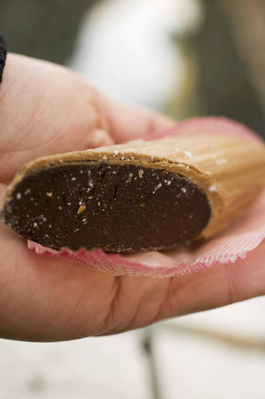 西方人,手,一个人,竖图,俯视,室内,特写,白天,欧洲,欧洲人,仅一个年轻女性,仅一个女性,仅一个人,握,阴影,朦胧,模糊,反射,擀面杖,影子,食品,甜品,食物,甜食,巧克力,巧克力酱,手部,握着,朱古力,单手,年轻女性,女人,女性,白种人,半身,彩图,高角度拍摄