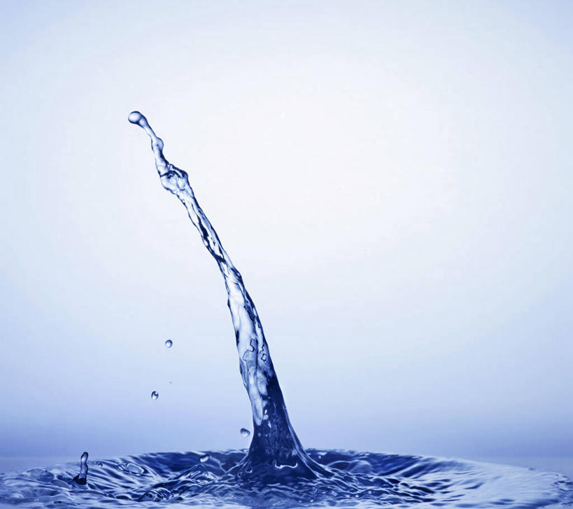 无人,横图,室内,特写,白天,正面,水,波纹,飞溅,蓝色背景,溅,透明,液体,气泡,水滴,涟漪,漩涡,水泡,水珠,水纹,泡泡,摄影,影棚,圆弧,喷洒,彩图,影棚拍摄,拍摄
