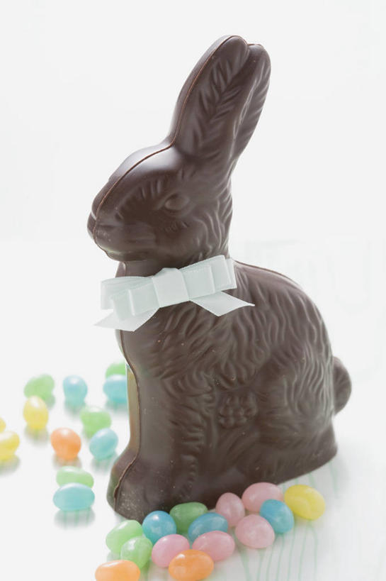 无人,竖图,俯视,彩色,室内,特写,白天,白色背景,餐桌,桌子,哺乳动物,复活节,许多,阴影,节日,庆祝,反射,兔子,影子,食品,糖,糖果,甜点,甜品,文化,食物,动物,甜食,巧克力,庆典,摄影,影棚,餐台,纪念,朱古力,兔,彩虹糖,彩图,高角度拍摄,影棚拍摄,拍摄