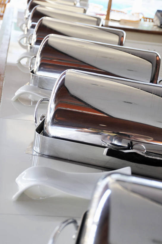 无人,餐厅,竖图,俯视,室内,白天,金属制品,阴影,反射,金属,影子,火锅,便利,自助餐厅,方便,暖锅,彩图,高角度拍摄,餐馆,饭店,饭馆