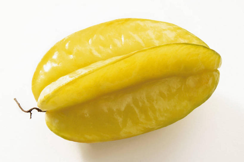 无人,横图,俯视,室内,特写,白天,白色背景,餐桌,桌子,水果,阴影,新鲜,反射,影子,生食,食品,果实,食物,一个,黄色,杨桃,摄影,有机食品,绿色食品,影棚,单个,餐台,五敛子,三廉子,阳桃,洋桃,彩图,高角度拍摄,影棚拍摄,拍摄