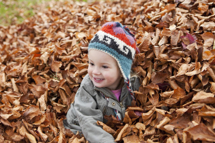 西方人,儿童,一个人,笑,微笑,露齿笑,横图,俯视,室外,白天,纯洁,帽子,叶子,欧洲,欧洲人,仅一个女性,仅一个人,一堆,堆叠,堆积,服装,枯叶,落叶,注视,休闲装,小孩,衣服,观察,看,仅一个小孩,休闲,休闲服,可爱,童年,童趣,服饰,观看,堆,察看,关注,童真,烂漫,无邪,棉帽,天真,女孩,女人,女性,白种人,孩子,叶,叶片,半身,彩图,高角度拍摄,女生