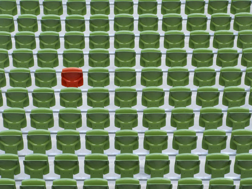 无人,体育馆,运动场,横图,室外,白天,正面,一排,许多,整齐,并列,并排,很多,体育场,座位,排列,红色,绿色,队列,平行,运动馆,坐位,彩图