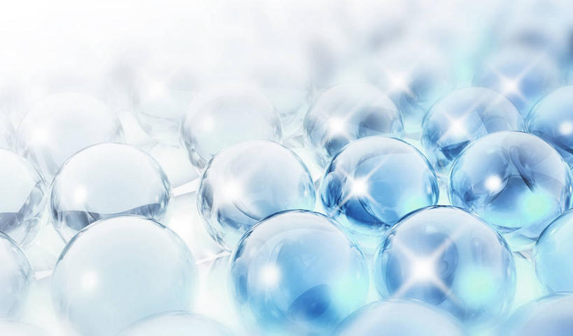 无人,横图,室内,特写,白天,正面,一排,许多,朦胧,模糊,整齐,并列,并排,透明,光线,水晶,光芒,很多,排列,球体,水晶球,队列,平行,彩图