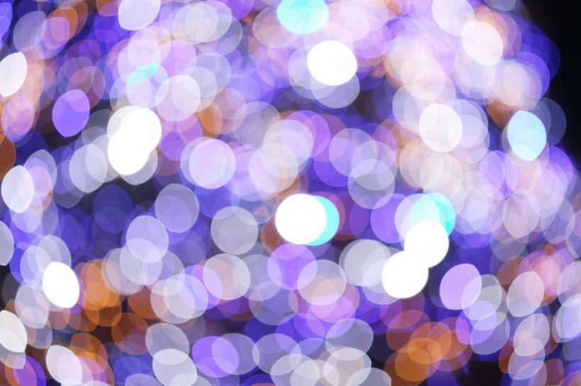 无人,横图,室内,特写,白天,正面,照明,阴影,朦胧,模糊,光线,彩灯,影子,灯光,灯,紫色,灯具,花灯,照亮,照明设备,圣诞灯,彩图