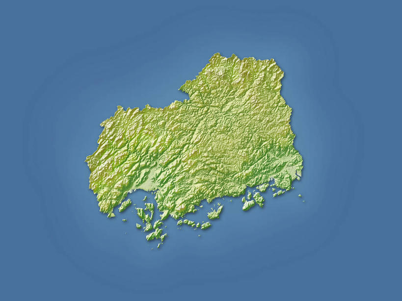 无人,横图,室内,白天,正面,数码,科技,海洋,地图,广岛县,日本,亚洲,阴影,蓝色背景,网络,世界地图,陆地,高光,几何,计算机图形,合成,国家,电脑合成图,数码合成图,大陆,世界,合成图,版图,东亚,本州,本州岛,日本国,広岛,中国地方,写实,具体,具象,彩图