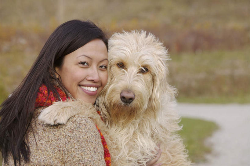 东方人,一个人,笑,微笑,露齿笑,横图,室外,白天,侧面,草地,草坪,植物,宠物,狗,亚洲,仅一个年轻女性,仅一个女性,仅一个人,一条,阴影,服装,装饰,光线,影子,梗犬,注视,休闲装,黄种人,草,一只,衣服,绿色,白色,阳光,动物,围巾,观察,看,靠,靠着,休闲,温暖,休闲服,可爱,服饰,围脖,观看,保暖,华丽,点缀,察看,御寒,关注,忠诚,衬托,美观,雅致,雅观,年轻女性,女人,女性,亚洲人,犬,半身,彩图,爱尔兰软毛梗,短毛麦色梗,软毛麦色梗