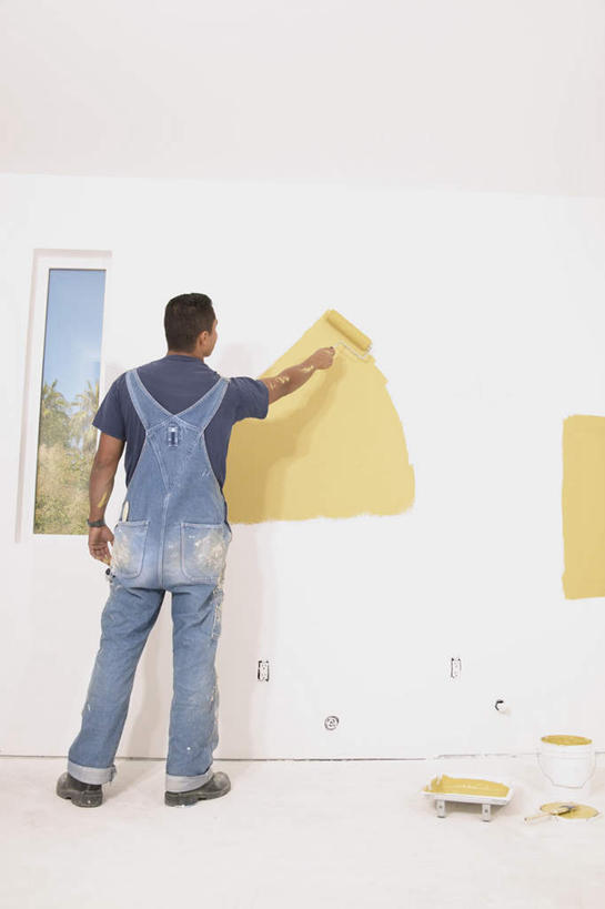 西方人,一个人,站,竖图,室内,白天,装修,欧洲,欧洲人,仅一个男性,仅一个人,仅一个中年男性,握,阴影,裤子,反射,影子,墙,注视,装潢,墙壁,墙面,背面,白色,粉刷,刷子,观察,看,站着,背带裤,握着,观看,油漆,滚筒刷,涂料,察看,关注,滚刷,饭单裤,工装裤,男人,男性,中年男性,白种人,站立,彩图,全身,滚筒