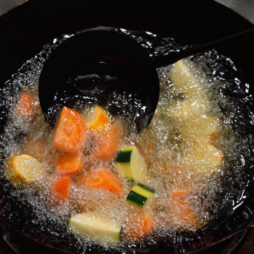 无人,方图,俯视,室内,特写,白天,烹饪,厨房,萝卜,胡萝卜,蔬菜,厨具,金属制品,沸腾,新鲜,金属,锅子,食用油,油,油炸,日本料理,料理,食品,西葫芦,切块,锅铲,锅,菜肴,美食,油锅,食物,日式料理,日式,白瓜,佳肴,有机食品,绿色食品,锅具,烹饪用具,茭瓜,烹调用具,红萝卜,甘荀,烹调,彩图,高角度拍摄,灶间