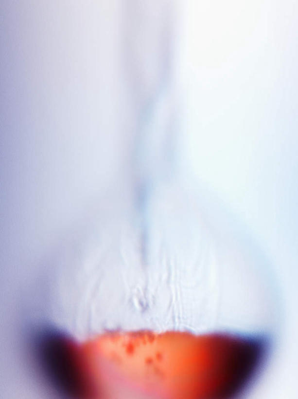 无人,竖图,室内,特写,白天,白色背景,正面,实验,仪器,餐桌,桌子,阴影,朦胧,模糊,研究,透明,反射,分析,化学,测试,烧瓶,液体,影子,玻璃制品,红色,玻璃瓶,瓶子,器皿,摄影,影棚,餐台,玻璃仪器,试验耗材,实验用品,平底烧瓶,彩图,影棚拍摄,拍摄