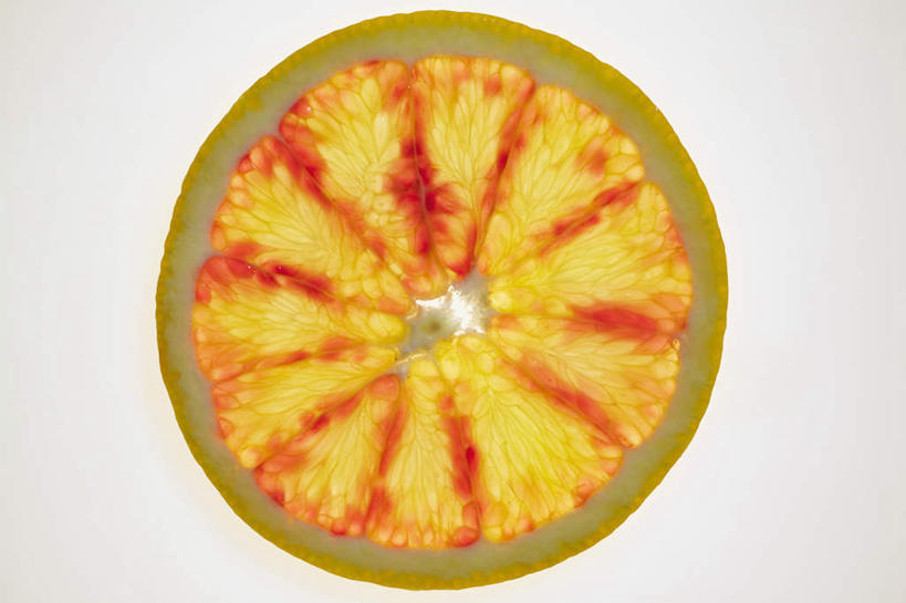 无人,横图,俯视,室内,特写,白天,白色背景,柚子,水果,一片,切开,阴影,新鲜,反射,纹路,纹理,影子,生食,食品,果实,背光,食物,切,橙色,摄影,有机食品,绿色食品,影棚,逆光,剖面,切面,肌理,柚,文旦,团圆果,彩图,高角度拍摄,影棚拍摄,拍摄