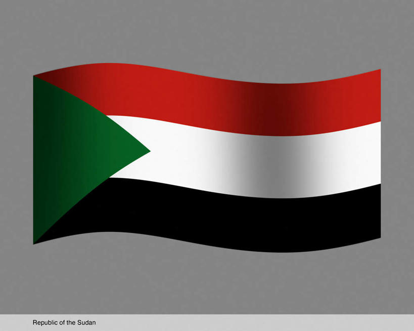 无人,横图,插画,室内,白天,正面,数码,科技,旗帜,国旗,非洲,苏丹,一面,阴影,灰色背景,条纹,曲折,弯曲,光线,网络,三角形,影子,高光,几何,计算机图形,合成,图画,画,一个,红色,绿色,白色,黑色,蜿蜒,单个,电脑合成图,数码合成图,漫画,北非,写实,具体,具象,阿非利加洲,苏丹共和国,旗,彩图