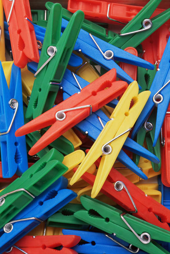 无人,竖图,俯视,彩色,室内,特写,白天,静物,许多,木制,夹子,木制品,摄影,影棚,衣夹,彩图,高角度拍摄,影棚拍摄,拍摄