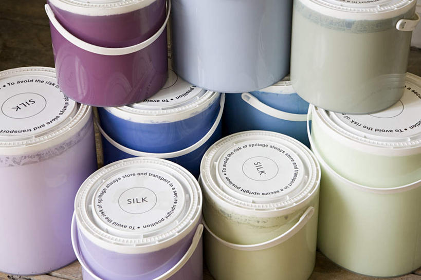 无人,横图,俯视,室内,特写,白天,装修,建筑,静物,一排,许多,整齐,装饰,材料,工具,铁桶,桶,很多,装潢,排列,容器,储藏,油漆,堆,建筑工具,保护,涂料,储存,队列,建筑材料,建筑耗材,消耗品,装潢材料,装潢工具,装潢耗材,耗材,彩图,高角度拍摄,贮存