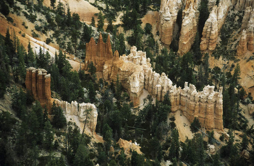 无人,公园,横图,俯视,航拍,室外,白天,旅游,度假,石头,美景,山,山脉,树林,峡谷,植物,美国,纹路,石子,纹理,景观,山峰,山谷,山峦,娱乐,树,树木,绿色,自然,群山,享受,休闲,景色,放松,生长,成长,北美,北美洲,国家公园,犹他州,岩层,鸟瞰,自然风光,美洲,肌理,北亚美利加洲,亚美利加洲,犹他,蜂窝之州,蜂房州,布莱斯国家公园,布莱斯峡谷,布莱斯峡谷国家公园,石块,岩石,彩图,高角度拍摄