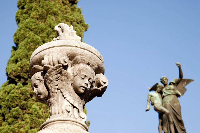 无人,横图,室外,白天,仰视,旅游,度假,植物,标志建筑,地标,建筑,雕塑,阿根廷,天使,阴影,节日,艺术,装饰,光线,翅膀,雕刻,雕像,影子,首都,文化,娱乐,建设,树,树木,蓝色,绿色,蓝天,天空,阳光,自然,工艺品,天,祈祷,享受,休闲,墓地,健康,旅游胜地,南美,放松,许愿,宗教,信仰,生长,晴朗,成长,纪念,祈求,美术,南美洲,坟墓,陵墓,伊斯兰教,神圣,拉丁美洲,主题,善良,美洲,陈列,坟场,信徒,万里无云,功能,美学,亚美利加洲,南亚美利加洲,使者,阿根廷共和国,布宜诺斯艾利斯,平安,圣洁,晴空,晴空万里,彩图,低角度拍摄