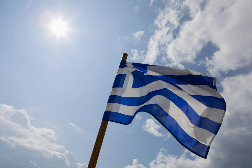 无人,横图,室外,特写,白天,仰视,美景,太阳,旗帜,国旗,希腊,欧洲,一面,阴影,飘扬,光线,影子,景观,云,云朵,云彩,蓝色,白云,蓝天,天空,阳光,自然,天,景色,晴朗,飘逸,自然风光,飞扬,希腊共和国,爱奥尼亚群岛,伊奥尼亚群岛,科孚岛,克基拉岛,旗,晴空,彩图,低角度拍摄