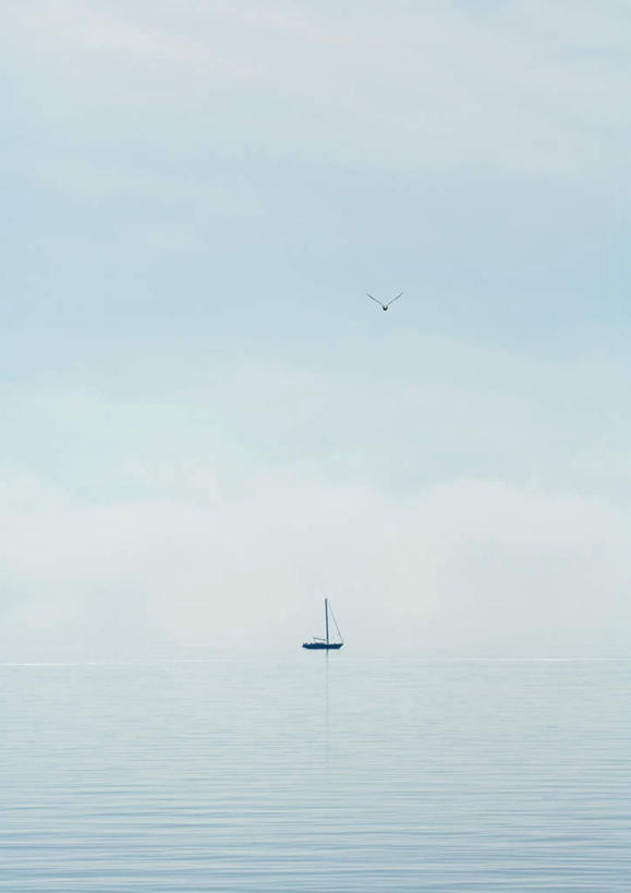 帆船,无人,竖图,室外,白天,正面,旅游,度假,海浪,海洋,美景,船,鸟,波纹,水鸟,景观,浪花,水平线,辽阔,海平线,涟漪,娱乐,蓝色,倒影,蓝天,水纹,天空,自然,海水,交通工具,波浪,天,享受,休闲,广阔,景色,安静,放松,晴朗,一望无际,水禽,禽类,倒映,自然风光,海景,万里无云,水晕,无边无际,一马平川,反照,寂静,大海,风浪,海,海水的波动,近岸浪,涌浪,晴空,晴空万里,彩图,全身,水天相接,水天一线