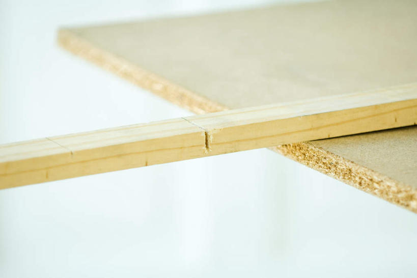 无人,横图,俯视,室内,白天,木板,木条,木头,加工,制造,切割,彩图,高角度拍摄