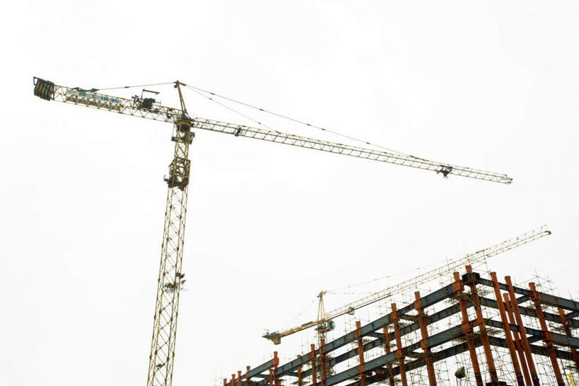 无人,工厂,横图,室外,白天,仰视,度假,美景,城市风光,城市,建筑,两辆,金属,景观,娱乐,设备,脚手架,天空,框架,天,享受,休闲,起重机,景色,放松,钢,彩图,低角度拍摄,工地,制造厂