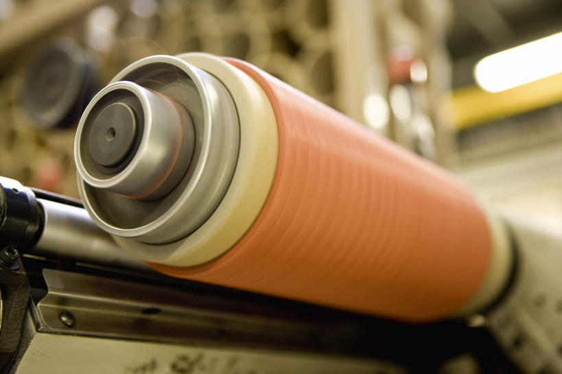 无人,工厂,横图,室内,特写,白天,仰视,纺织业,静物,朦胧,模糊,线,纺织,一个,橙色,工业,单个,纺织厂,线轴,织机,聚氯乙烯,聚酯,彩图,低角度拍摄,工地,制造厂