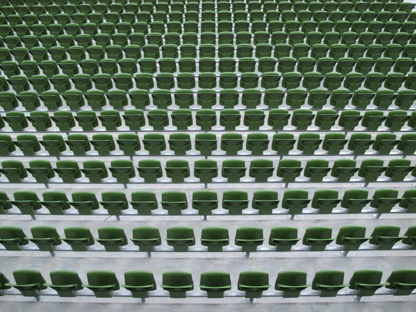 无人,体育馆,运动场,横图,俯视,室外,白天,椅子,爱尔兰,欧洲,一排,许多,整齐,并列,并排,塑料,首都,很多,体育场,排列,绿色,塑料制品,西欧,队列,平行,爱尔兰共和国,运动馆,都柏林,彩图,高角度拍摄