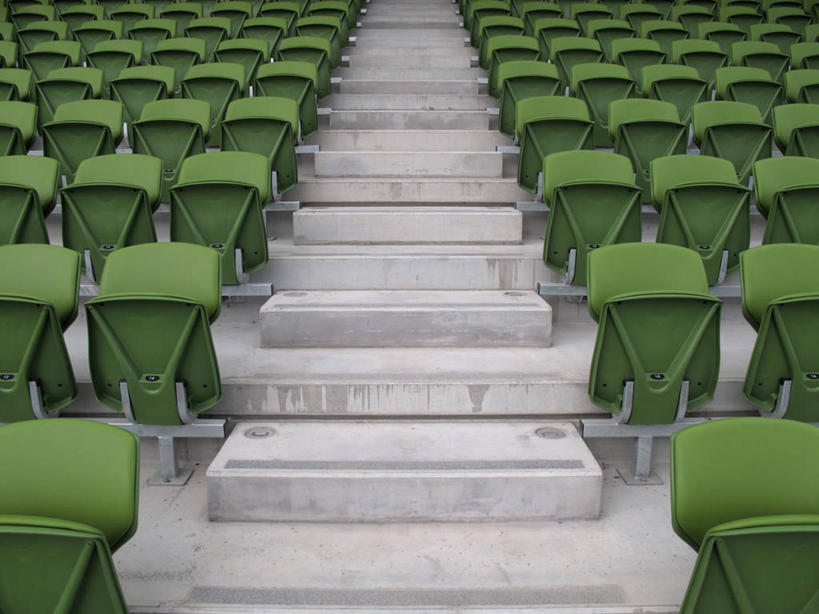 无人,体育馆,运动场,横图,俯视,室外,白天,石头,楼梯,椅子,爱尔兰,欧洲,一排,许多,整齐,并列,并排,石子,塑料,阶梯,首都,很多,体育场,台阶,排列,绿色,塑料制品,西欧,队列,平行,爱尔兰共和国,运动馆,都柏林,石块,岩石,彩图,高角度拍摄