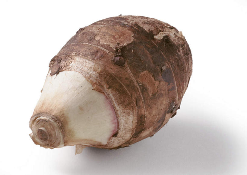 无人,横图,俯视,室内,特写,白天,白色背景,餐桌,桌子,蔬菜,静物,新鲜,芋头,生食,食品,食物,一个,摄影,有机食品,绿色食品,影棚,单个,餐台,青芋,芋艿,彩图,高角度拍摄,影棚拍摄,拍摄