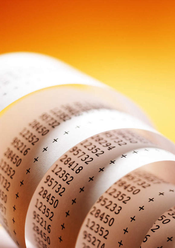 无人,竖图,俯视,室内,特写,白天,静物,一排,许多,阴影,黄色背景,弯曲,整齐,卷曲,反射,光线,材料,档案,数字,文件,影子,排列,资料,摄影,阿拉伯数字,影棚,卷,票据,队列,文档,发票,彩图,高角度拍摄,影棚拍摄,拍摄