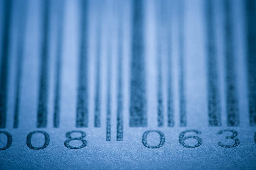 无人,横图,俯视,室内,特写,白天,电子,静物,一排,朦胧,模糊,整齐,信息,标签,标志,符号,数字,文字,字符,标识,排列,阿拉伯数字,条形码,队列,编码,条码,彩图,高角度拍摄,商业