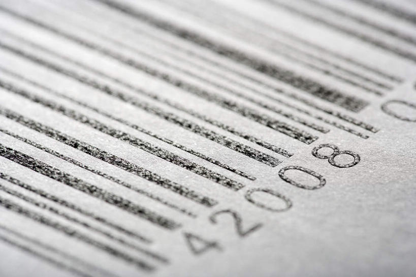 无人,横图,俯视,室内,特写,白天,电子,静物,一排,朦胧,模糊,整齐,信息,标签,标志,符号,数字,文字,字符,标识,排列,阿拉伯数字,条形码,队列,编码,条码,彩图,高角度拍摄,商业