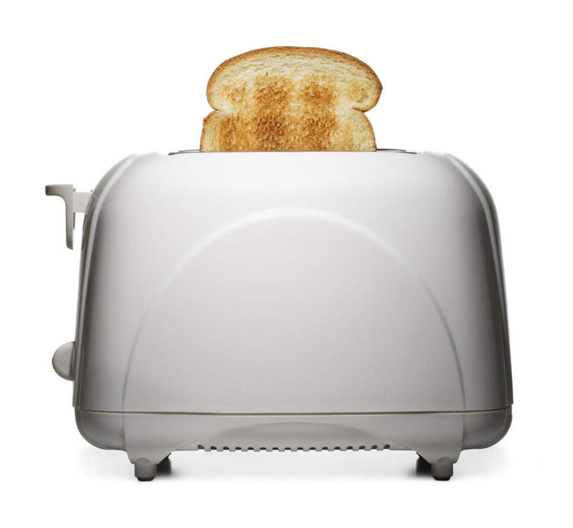 点心,面包,无人,横图,室内,特写,白天,白色背景,正面,阴影,反射,电器,影子,食品,面点,烤面包机,饮食,食物,糕点,一个,摄影,影棚,单个,家电,多士炉,自动面包片烤炉,面包烘烤器,烘培,彩图,影棚拍摄,烘烤,拍摄