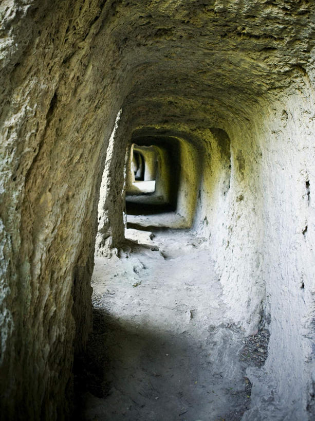 无人,竖图,室外,白天,正面,旅游,度假,石头,名胜古迹,标志建筑,地标,建筑,意大利,欧洲,遗迹,隧道,石子,墙,古迹,文物,娱乐,建设,古建筑,墙壁,墙面,享受,休闲,旅游胜地,放松,地道,南欧,古文明,沉积岩,意大利共和国,蒂沃利,水成岩,石块,岩石,彩图