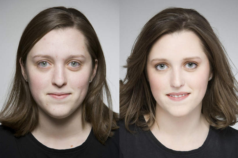 西方人,脸,头,脸颊,脖子,头发,一个人,笑,微笑,横图,室内,特写,白天,正面,欧洲,欧洲人,仅一个年轻女性,仅一个女性,仅一个人,灰色背景,服装,棕色,注视,休闲装,肩膀,衣服,黑色,观察,看,休闲,休闲服,比较,摄影,服饰,影棚,对比,观看,察看,关注,对照,比拟,比照,改造,年轻女性,女人,女性,白种人,头部,长发,直发,脖,颈,颈部,脸部,脸蛋,面部,半身,彩图,影棚拍摄,拍摄