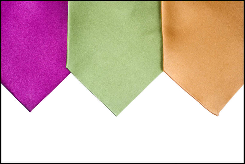 无人,横图,彩色,室内,特写,白天,白色背景,正面,静物,领带,摄影,影棚,三条,象征,庄重,身份,正式,地位,彩图,影棚拍摄,拍摄