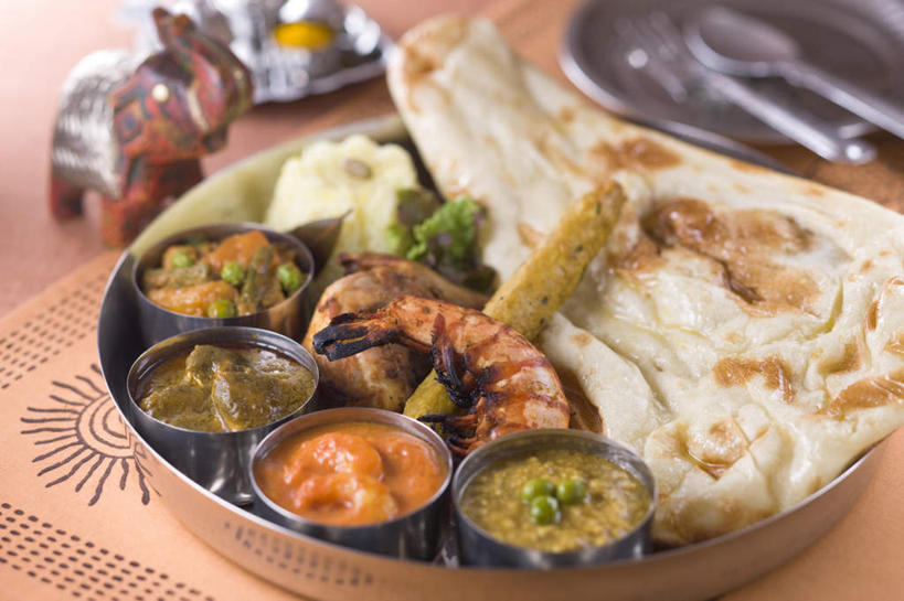 无人,横图,俯视,室内,特写,白天,烹饪,餐具,朦胧,模糊,面饼,虾,料理,食品,韩式,咖喱,菜肴,美食,大虾,食物,佳肴,对虾,韩国料理,韩式料理,斑节虾,东方对虾,中国对虾,进餐用具,烹调用具,彩图,高角度拍摄