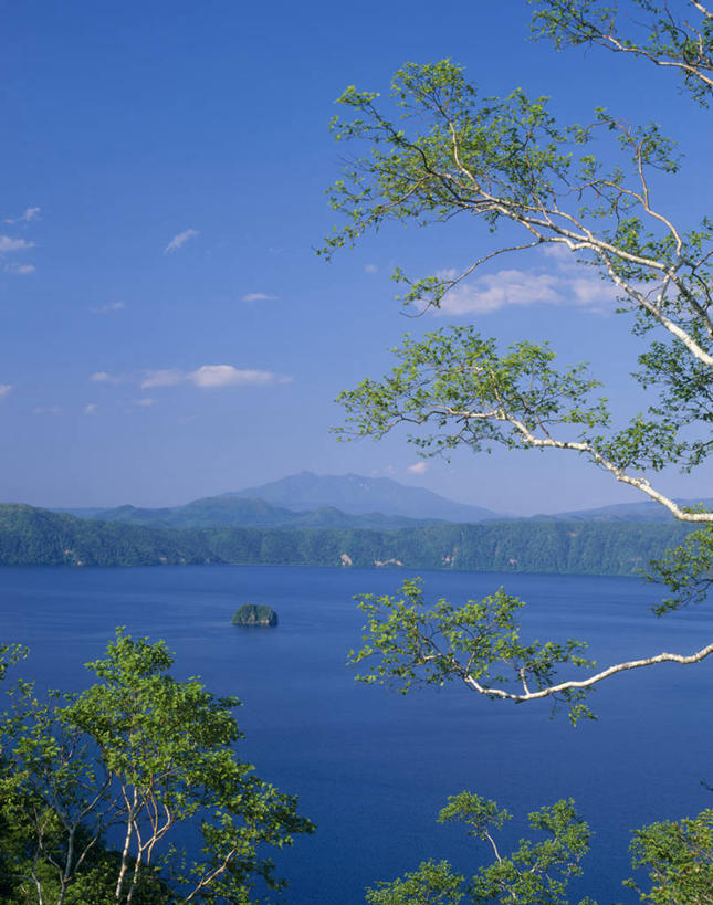 无人,公园,竖图,室外,白天,正面,旅游,度假,湖,湖泊,美景,森林,山,山脉,树林,水,植物,北海道,日本,亚洲,阴影,波纹,光线,影子,湖面,景观,山峰,水流,水面,云,云朵,枝条,涟漪,山峦,云彩,娱乐,树,树木,树枝,蓝色,绿色,白云,倒影,蓝天,水纹,天空,阳光,自然,波浪,湖水,群山,天,享受,休闲,景色,放松,生长,晴朗,成长,倒映,国家公园,自然风光,东亚,日本国,水晕,北海道地方,北海道岛,钏路支厅,弟子屈町,摩周湖,阿寒国家公园,反照,虬枝,枝杈,晴空,彩图,振兴局,钏路综合振兴局,阿寒国立公园,钏路,钏路市,道东