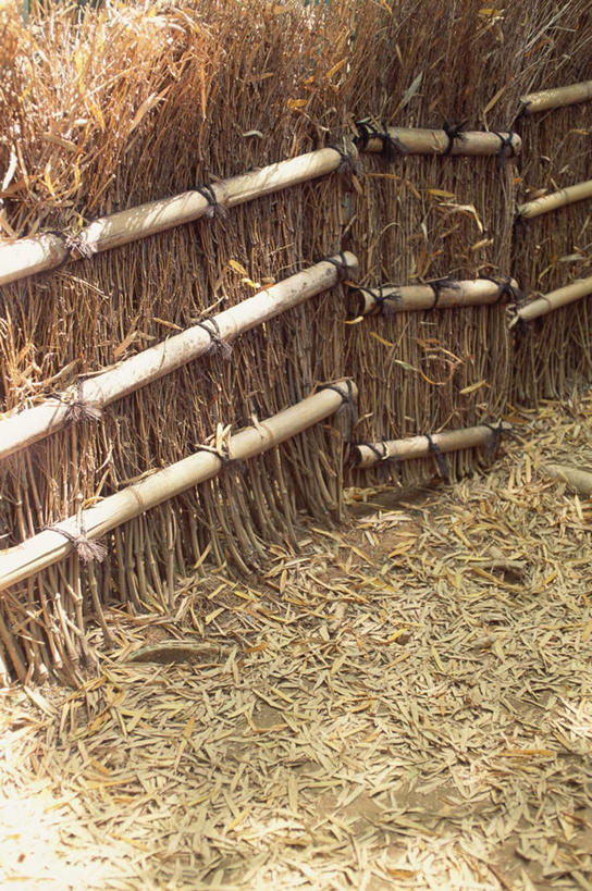 无人,栏杆,竖图,俯视,室外,白天,旅游,度假,植物,标志建筑,地标,建筑,京都,日本,亚洲,阴影,枯萎,光线,影子,栅栏,篱笆,围栏,枯草,落叶,地面,娱乐,建设,护栏,草,黄色,阳光,绳子,享受,休闲,旅游胜地,放松,京都府,绳索,东亚,本州,本州岛,日本国,近畿地方,近畿,岚山,彩图,高角度拍摄