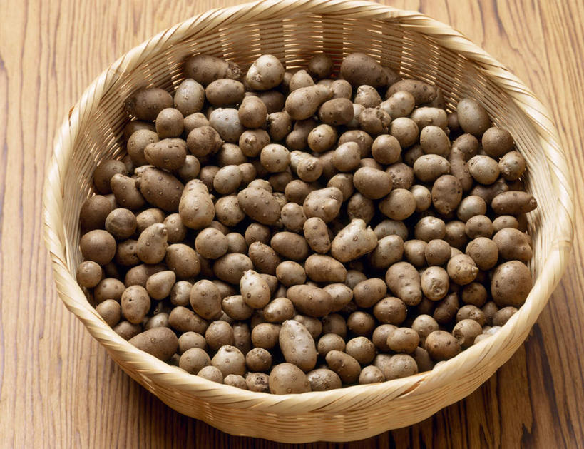 无人,交叉,横图,俯视,室内,特写,白天,餐桌,桌子,竹子,蔬菜,一堆,许多,堆叠,堆积,竹制,新鲜,编织,篮子,山药,食品,食物,竹篮,有机食品,绿色食品,餐台,竹条,堆,交织,竹制品,薯蓣,怀山药,淮山药,玉延,山薯,穿插,彩图,高角度拍摄