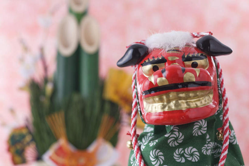 无人,横图,室内,特写,白天,正面,雕塑,朦胧,模糊,装饰,雕刻,雕像,摄影,影棚,纪念,华丽,修饰,点缀,主题,门松,衬托,美观,雅致,雅观,长寿,彩图,影棚拍摄,拍摄