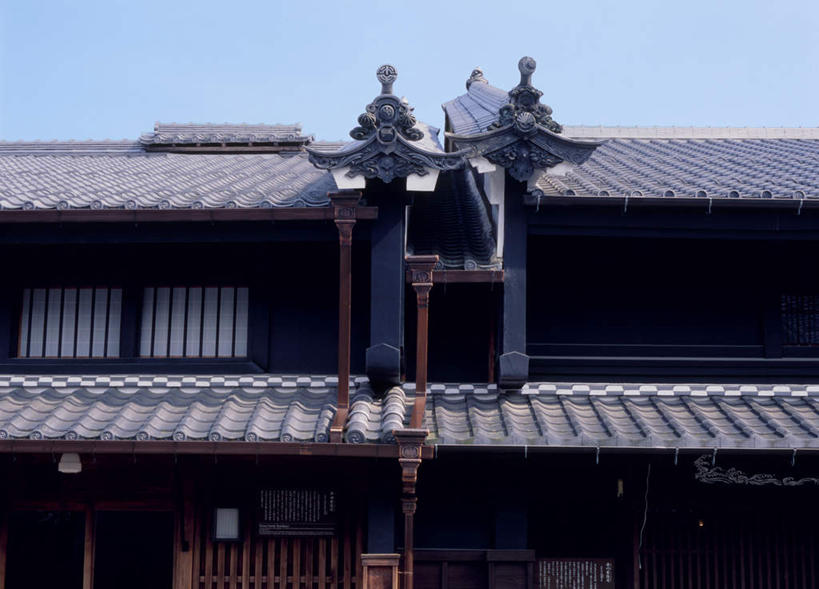 无人,家,横图,室外,白天,仰视,旅游,度假,标志建筑,地标,建筑,日本,亚洲,瓦片,房屋,屋顶,屋子,建筑群,顶棚,瓦,娱乐,建设,楼房,住宅,享受,休闲,放松,建造,东亚,屋瓦,本州,本州岛,日本国,中部地方,岐阜,岐阜县,美浓,美浓国,彩图,低角度拍摄,房子